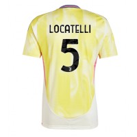 Koszulka piłkarska Juventus Manuel Locatelli #5 Strój wyjazdowy 2024-25 tanio Krótki Rękaw